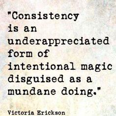 victoria ericson quote on being an underappered form of international magic disguised as a mundane doing