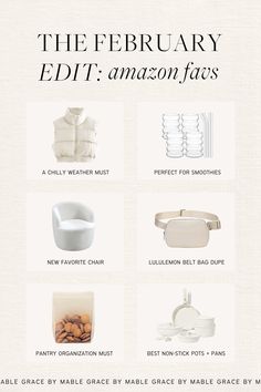 The February Edit: Amazon Favorites Amazon Gadget, Amazon Items, Fashion Staples, Amazon Canada, Amazon Top, Amazon Decor, Amazon Kitchen Gadgets, Amazon Favorites, Amazon Gadgets