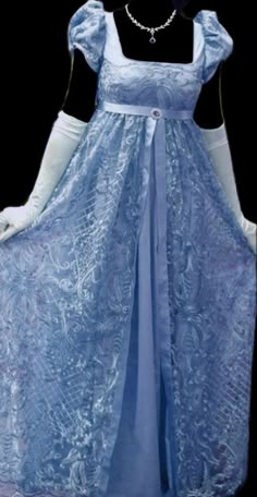 1810s Dress, Regency Fashion, Old Fashion Dresses, Royal Dresses, Fantasy Gowns, Prom Outfits, Vestidos Vintage