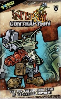 the front cover of an interactive contraption game