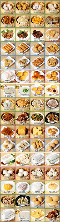 a large poster with many different types of food on it's sides, including sandwiches and pies