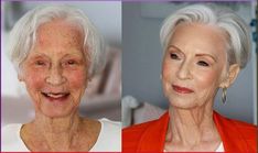 This is one of the best makeup tutorials for mature skin. Learn a soft natural makeup look for over 50s in this step-by-step guide. Makeup For White Hair Over 50, Make Up For Wrinkled Skin, Make Up To Slim Your Face, Wedding Makeup For Women Over 60, Makeup After 60 Older Women, Best Makeup For Aging Skin, Makeup Tutorial For Women Over 50 Videos, Makeup In Your 50s, Makeup For Wrinkled Skin