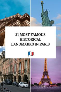 Explore the most famous landmarks in Paris. Located in the French capital, these landmarks are not only famed for their beauty, but also their history.