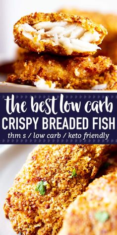 the best low carb crispy breaded fish