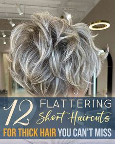 Here is the list of the most flattering short haircuts for thick hair. Look at these hairstyles and choose which one is suitable for your face and hair type and try it to change your looks trendy. Womens Short Hairstyles For Thick Hair, Short Hair For Full Face, Short Hair Styles For Thick Coarse Hair, Zig Zag Box Braids, Easy Short Haircuts For Thick Hair, Short Hair For Wavy Thick Hair, Short Pixie For Thick Hair, Short Hairstyle Women With Thick Hair, Short Hair Styles For Thick Hair Women