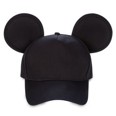 Wiggle your ears like good Mouseketeers! You're an honorary member of the team in this classic baseball cap with mouse ears inspired by Walt Disney's The Mickey Mouse Club. Casual Black Mickey Mouse Hat, Disney Baseball Cap, Disney Baseball Hat, Adjustable Disney Baseball Cap, Mickey Mouse Ears Hat, Mickey Mouse Baseball Cap, One Size Fits Most, Disney Hats, Disney World Outfits, Mickey Mouse Club