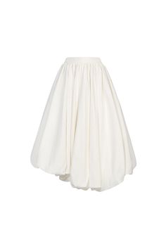 Made from a luxurious linen blend, this skirt features an asymmetric design that adds a touch of sophistication to any outfit. Perfect for any occasion, this skirt will make you feel like a true style icon. Length from the waist to the hem: 86cm (Longest point of length), 74cm (Shortest point of length) Png Skirts, Png Skirt, Pink Wardrobe, Balloon Skirt, Rare Fashion, Mean Blvd, Latest Skirts, Bubble Skirt, Silky Dress