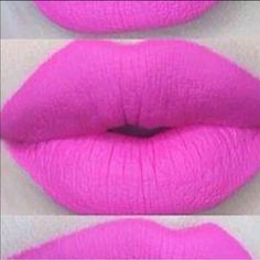 Color Sensual Liquid Lipstick Brand New Authentic Price Firm Barbie Pink Lipstick, Fuschia Lipstick, Hot Pink Lipstick, Fuchsia Lipstick, Beautiful Lipstick, Lipstick Tube, Lipstick Brands, Lip Shapes, Lipstick Color