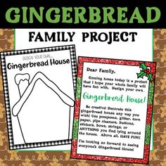 the gingerbread project is an easy way to teach kids about gingerbread