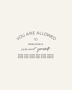 the words you are allowed to end easily on a white background with black and white lettering