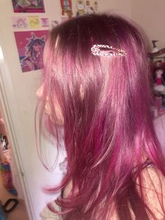 raspberry torte | strawberry shortcake Jack Martin, Skunk Hair, Hair Streaks, Dyed Hair Inspiration, Natural Gray Hair, Celebrity Hair, Pretty Hair Color, Hair Stylies, Haircut And Color