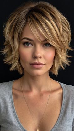 Elegant Short Layered Haircuts Idease Layered Haircut Short, Short Layered Haircuts For Women, Jayne Matthews, Good Haircut, Layered Fringe, Layered Haircuts For Women, Trendy Bob Hairstyles, Lasting Curls