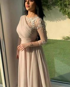 Fashion Wedding Guest, Glamorous Evening Dresses, A Line Prom Dress, Soiree Dress, Women Dresses Classy, Fancy Dresses Long, Indian Gowns Dresses, Elegant Dresses Classy, Designer Party Wear Dresses