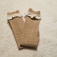 Adorable Tan And Cream Rustic Style Chic Lace Boot Socks. Lacy Details For Above Your Boots For A Fun Feminine Look. Fits Women's Size 6-11. Packaging Removed But Never Worn. Socks For Boots, Sunflower Fashion, Lace Boot Socks, Forest Girl, Fashion Board, Boot Socks, Walker Boots, Feminine Look, Fit N Flare Dress