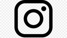 the instagram icon is shown in black and white, with no image on it