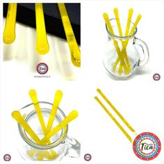 Sleek sellouts! 🤓. Order studioTica Lemon Drop - Handmade Glass Swizzle Sticks - Coffee Java Martini Whisky Cocktail Stirrers Mug Tea Pitcher - Functional Art at $7.50 #CocktailStirrer #MartiniStick #FusedGlassArt #JavaDrinkStirrer #PitcherStirrer #HandmadeGlass #WhiskyStick #DrinkingStirrers #CocktailMixer #StudioticaBarDecor Lemon Drop