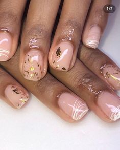 Natural Nails Manicure, Sassy Nails, Beauty Nails Design, Fancy Nails Designs, Simple Gel Nails, Nail Candy, Work Nails, Dope Nail Designs, Short Square Acrylic Nails