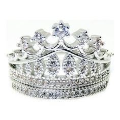 a tiara is shown on a white background