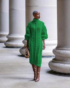 image_2 Split Sweater, Sweater Dress Casual, I'm Broke, Turtleneck Sweater Dress, Long Dress Casual, Knit Turtleneck Sweater, Sweater Dress Women, Green Midi Dress, Long Sleeve Turtleneck