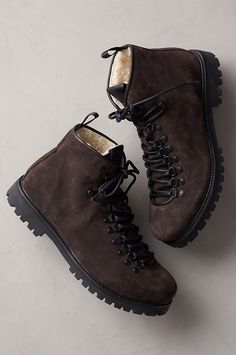 Men’s Tobias Shearling-Lined Leather Boots | Overland Luxury Classic Men's Hiking Boots, Mens Winter Leather Boots, Luxury Men's Brown Hiking Boots, Luxury Men's Fall Hiking Boots, Luxury Men's Hiking Boots, Luxury Casual Men's Winter Shoes, Luxury Men's Fall Desert Boots, Luxury Casual Men's Desert Boots, Mens Winter Boots With Fur