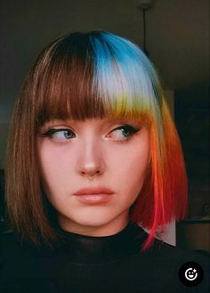 Colorful Hair, Colored Hair, Creative Hairstyles, Hair Reference, Hair Inspo Color, Cool Hair Color, Dream Hair, Crazy Hair