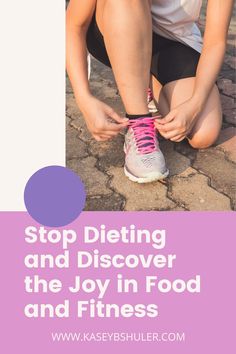 Are you tired of dieting? Join me as we talk about how to stop dieting and discover the JOY in food and fitness! #fitness #food #stopdieting #joyfulbodymovement Intuitive Living, Over 50 Fitness, Food And Fitness, Killer Workouts, Body Movement, Body Acceptance, Diet And Exercise