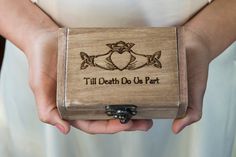 Irish Wedding Rings, Claddagh Ring Wedding, Wedding Ring Holder, Ring Box Wedding, Personalized Wedding Rings