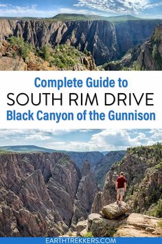 the complete guide to south rim drive black canyon of the gunson