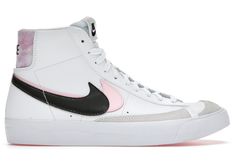 Buy and sell authentic Nike shoes on StockX including the Nike Blazer Mid 77 Arctic Punch (GS) and thousands of other sneakers with price data and release dates. Cool Shoes For Girls, Converse Shoes High Top, Pink And Black Nikes, Blazers Shoes, Tennis Shoes Outfit, Nike Shoes Girls, Preppy Shoes, Jordan Shoes Girls, Nike Shoes For Sale