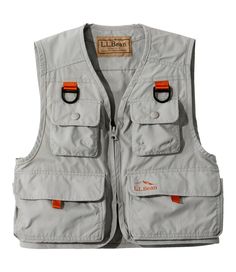 Kids' Emerger Fishing Vest | Tops at L.L.Bean Fishing Vest, Kids Fishing, Vest Designs, Ripstop Fabric, Kids Outerwear, Fishing Outfits, Kids Coats, Fishing Gear, Hunting Fishing