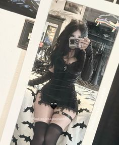 Goth Outfits Skimpy, Goth Revealing Outfit, Goth Lingerie Look, Hot Goth Outfit Women, Metal Goth Outfit, Goth Mommy Aesthetic, Goth Mommy Outfits, Goth Woman Aesthetic, Goth Girlfriend Aesthetic