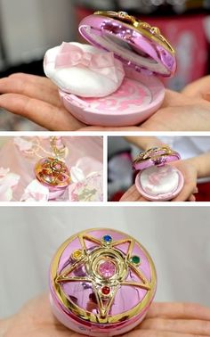 Sailor Moon Merch, Sailor Moon Aesthetic, Powder Compact, Glitter Force