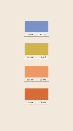 an image of the color scheme for colors in different shades, including orange and yellow