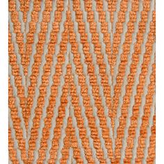 an orange and grey area rug with wavy lines on the top, bottom and sides