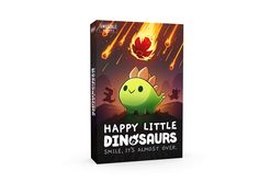 happy little dinosaurs smile, it's almost over card game for kids and adults