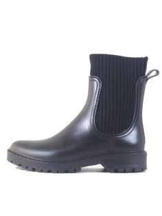 Your oh-so-perfect rain boot, but you don't want it to look like a rain boot, is here! With style on top, and weather protection on the bottom, our RAY booties are a must have.


Upper: Rubber/Knit
Heel Height: 1.75"

Pull on
Ray Rain Boots Black     Plain    Women Shoes, size features are:Bust: ,Length: ,Sleeve Length: Trendy Fall Rain Boots With Round Toe, Casual Ankle Rain Boots For Winter, Casual Winter Ankle Rain Boots, Insulated Boots For Rainy Fall Weather, Trendy Weatherproof Rain Boots, Black Boots For Rainy Weather And Winter, Trendy Weatherproof Winter Boots, Weatherproof Ankle Rain Boots For Winter, Waterproof Boots For Rainy Fall Weather