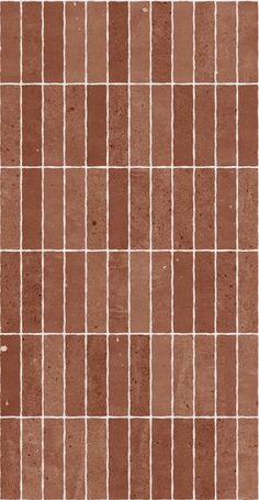 a brown and white tiled wall with small squares