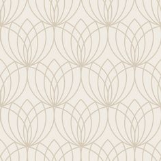 an art deco style wallpaper with circles and lines in light pink on white background