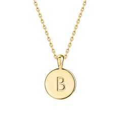 PRICES MAY VARY. Wearing an initial is a classic way to make a statement! Show off your first name, your new last name, ís name, or even alma mater! Our Alphabet Initial Pendant Necklace is 3/8" in Diameter and 18" with a 2" extender adjustable length with Lobster Clasp. Our 14K Yellow Gold Plating will ensure a very long lasting brilliant finish that is nickel free, lead free and hypoallergenic. ✦ 60-DAY GUARANTEE ✦ Your happiness is our number one priority. To ensure your complete satisfaction Classic Initial Necklace As A Gift, Gold Monogram Initial Necklace For Formal Occasions, Gold Monogram Initial Necklace For Formal Events, Classic Nameplate Initial Necklace As Gift, Classic Yellow Gold Initial Necklace For Personalized Gift, Classic Yellow Gold Initial Necklace For Anniversary, Classic Monogram Initial Necklace For Anniversary, Classic Formal Name Necklace With Initials, Classic Initials Name Necklace For Anniversary