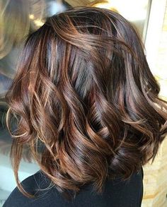 Red Highlights, Brown Hair Balayage, Trendy Hair Color, Brown Hair Colors, Brunette Hair, Ombre Hair, Brunette Hair Color, Balayage Hair