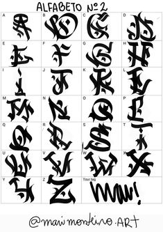 some type of calligraphy written in different languages