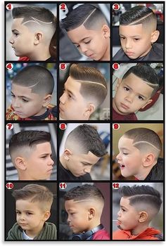 Kid Boy Haircuts, Childrens Haircuts, Barber Shop Haircuts, Mens Hairstyles Thick Hair