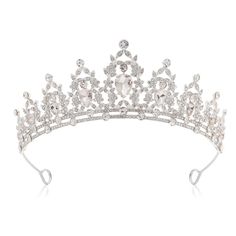 PRICES MAY VARY. [Regal Charm] - Our Tiara Crown for Birthday Wedding combines regal elegance and charm, adding a touch of sophistication to costume, princess, fairy , cinderella party celebrations [Exquisite Craftsmanship] - This headband crown is meticulously crafted with intricate detailing, making you shine like a true princess, perfect for adult women and little toddler girl [Versatile Design] - Whether it's your birthday or your special day as a bride, this tiara crown is the perfect acces Crown For Birthday, Costume Princess, Headband Crown, Regal Elegance, Crown For Women, Women Headband, Princess Fairy, Cinderella Party, Tiara Crown