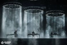 Light Sculpture Installation, Swedish House Mafia, Stage Show, Scenic Design