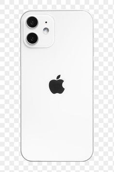 an iphone 11 is shown with the camera facing up and to the side, on a transparent