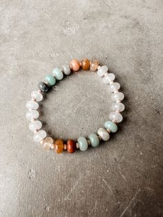 [Treasure Jewels] Fall Girl Natural Stone Bracelet