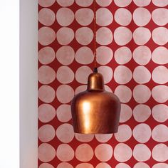 Retro print wallpaper is a great choice for those who love eclectic interior design. Order samples online! Wallpaper Abstract Pattern, Abstract Pattern Wallpaper, Wallpaper Interior Design, Eclectic Interior Design, Wallpaper Interior, Waves Wallpaper, Dots Wallpaper, Wallpaper Abstract, Modern Victorian