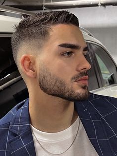 Men’s Facial Hair Styles 2023, Crew Cut Haircut Men Short, Haircut And Beard Styles, Short French Crop Hair Men, Mid Fade Haircut Men Hairstyle Short, Short Haircut Men Straight Hair, Short Hairstyles For Men Straight Hair, Short Fade Haircut Men, Cortes De Cabello Corto Hombre