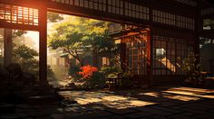 Vintage Desktop Wallpapers, Cool Desktop Wallpapers, Desktop Wallpaper 1920x1080, Pc Desktop Wallpaper, Japanese Background, 2024 Aesthetic, Japan Landscape, Architecture Wallpaper, Desktop Wallpaper Art