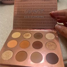 Beautiful Mates And Shimmers Eyeshadow Pallette Color Pop Eyeshadow, Makeup Pallet, Makeup Pallets, Shimmer Eyeshadow, Ingredient List, Card Board, Makeup Palette, 2025 Vision, Makeup Eyeshadow